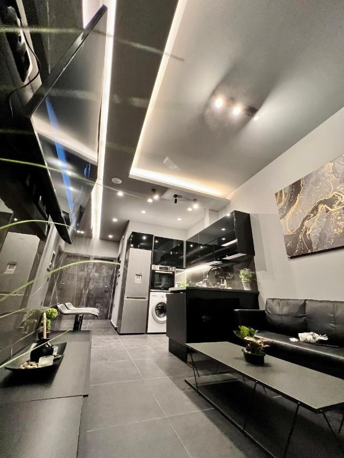 Luxury Black And White Interior Apartment